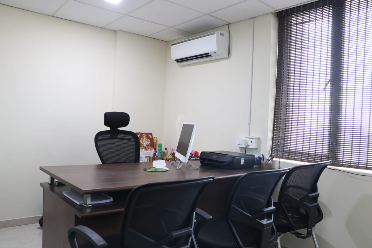 Private office cabin at Krisan Infinite Spaces